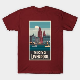 The city of Liverpool T-Shirt